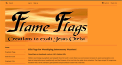 Desktop Screenshot of flameflags.com